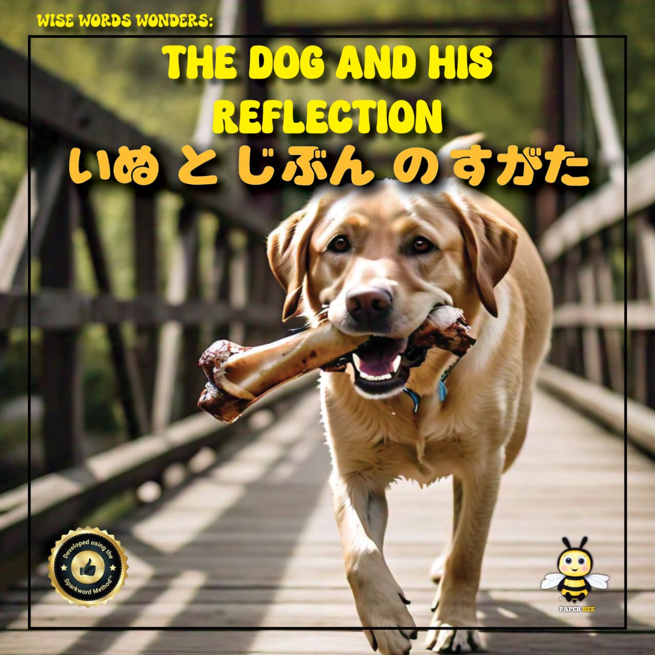 the dog and his reflection